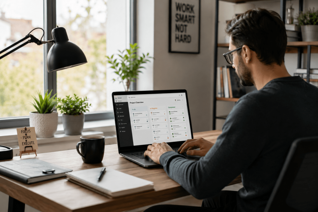 freelance working remotely