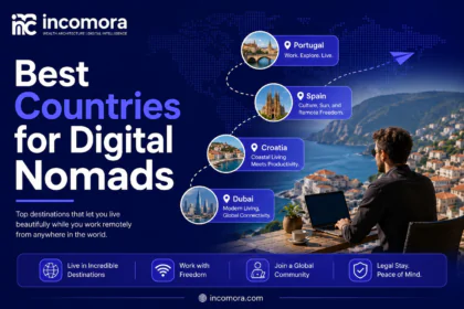 Imagre illustrating the best countries for digital nomads