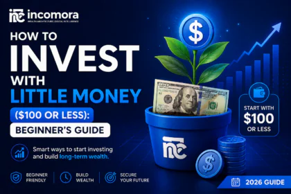 Flyer image illustrating How To Invest With Little Money ($100 Or Less)