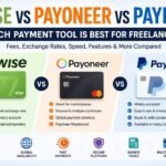 Wise vs Payoneer vs PayPal comparison for freelancers
