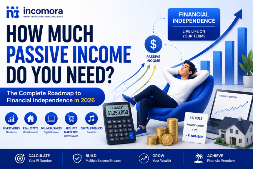 How Much Passive Income Do You Need? The Complete Roadmap to Financial Independence in 2026