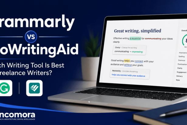 Grammarly vs ProWritingAid comparison with free writing tools for freelance writers