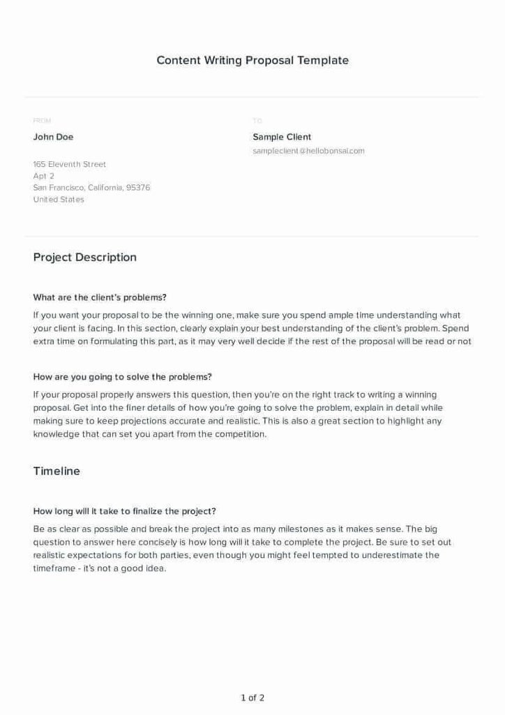 Winning freelance proposal example showing personal greeting project understanding approach social proof and clear call to action for beginners in 2026