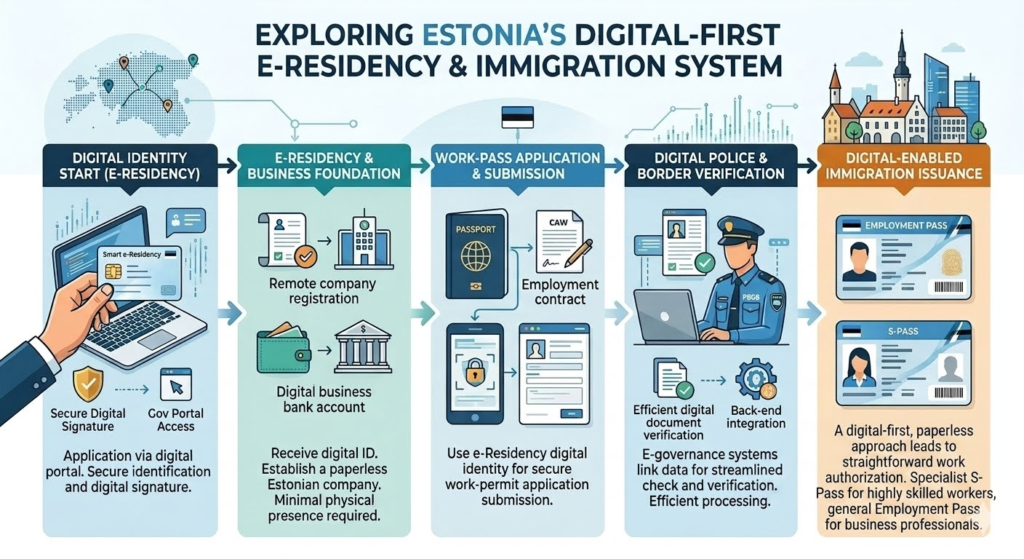 Estonia is frequently discussed among easy work visa countries because of its digital-first government environment and relatively straightforward immigration processes.

